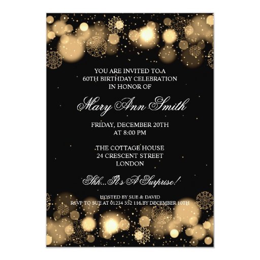 Classy Birthday Invitations 9