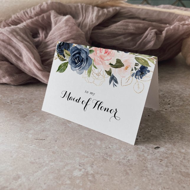 Elegant Winter Floral Bridal Party Thank You (Creator Uploaded)