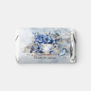 Elegant Winter Floral Teacup 90th Birthday Par-Tea Hershey's Miniatures