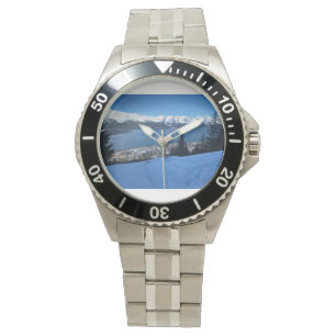Elegant Winter Overlook Scenic Watch - Alaska
