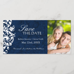 Elegant Winter wedding Save The Date Invitation