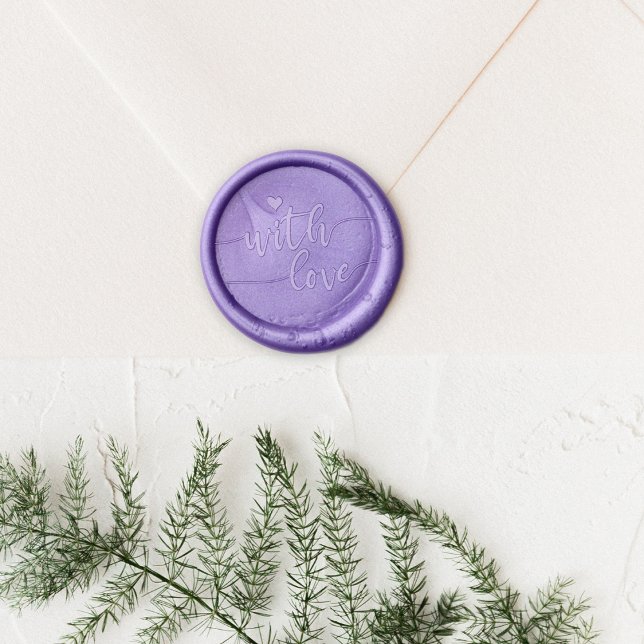 Elegant With Love  Wax Seal Stamp (Creator Uploaded)
