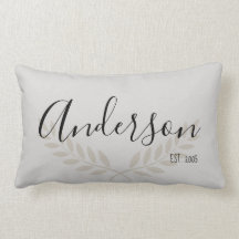 Elegant with Personalize Family Name and est. Date