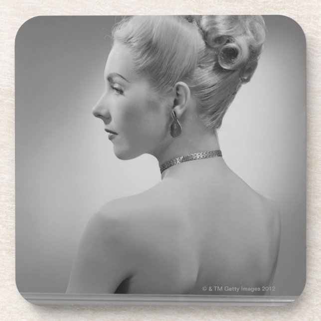 Elegant Woman Coaster (Front)