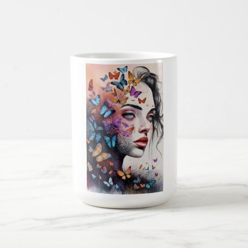 Elegant Woman Coffee Mug