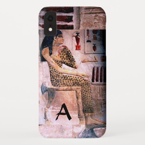 ELEGANT WOMAN FASHION AND BEAUTY OF ANTIQUE EGYPT iPhone XR CASE