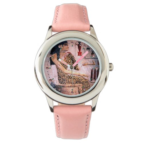 ELEGANT WOMAN FASHION AND BEAUTY OF ANTIQUE EGYPT WATCH
