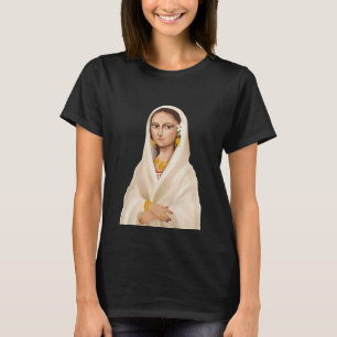 Elegant Woman Portrait Cultural Art Illustration T-Shirt