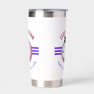 Elegant Women Golfer Design Insulated Tumbler
