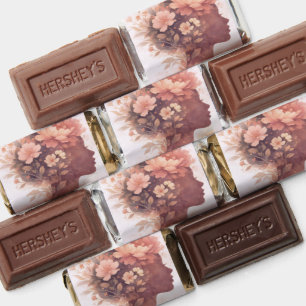 Elegant Women's Day Celebration Floral March 8 Hershey's Miniatures