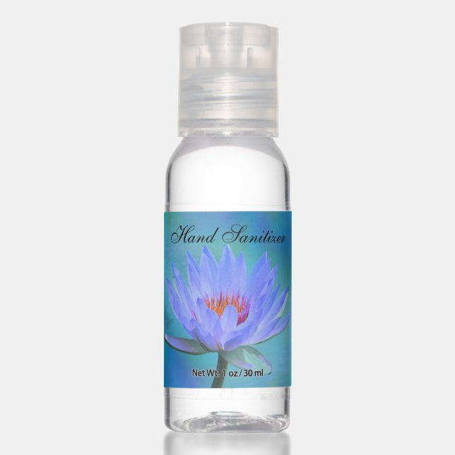 Elegant Women's - Water Lily Purse Office Car Hand Sanitizer (Front)