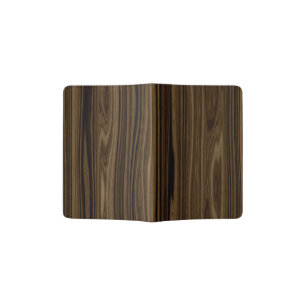 Elegant Wood 2 Passport Holder