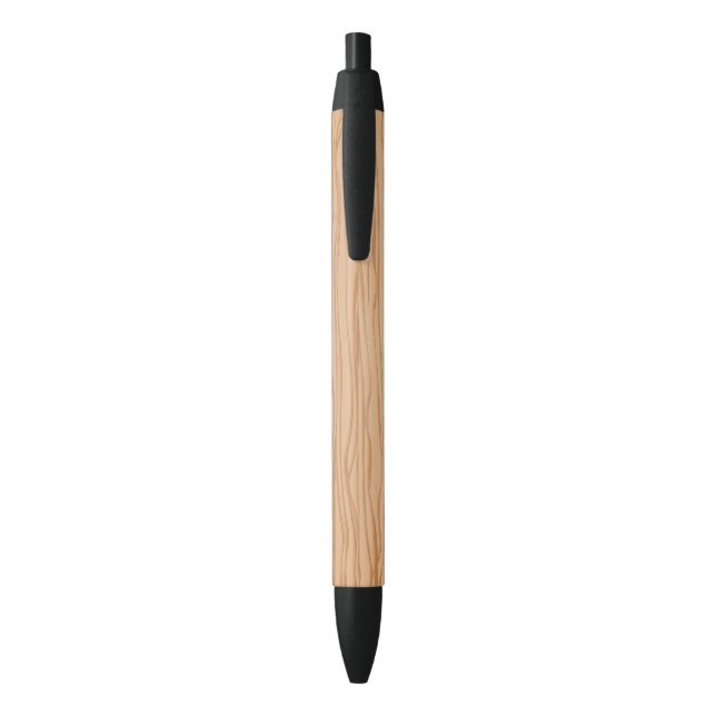 Elegant Wood Art Pattern Stylish Pen (Back (Vertical))