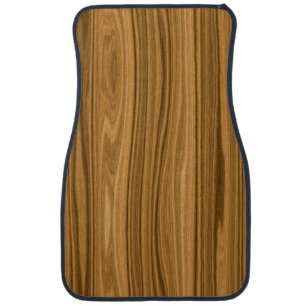 Elegant Wood grain style Car Floor Mat