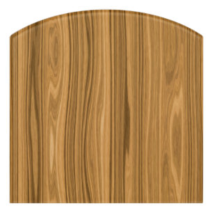 Elegant Wood grain style Door Sign