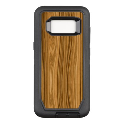 Elegant Wood grain style OtterBox Defender Samsung Galaxy S8 Case