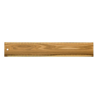 Elegant Wood grain style Ruler