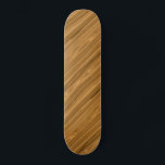 Elegant Wood grain style Skateboard<br><div class="desc">Design by LEMAT WORKS
https://zazzle.com/lematworks*/collections
https://lematworks.myportfolio.com</div>