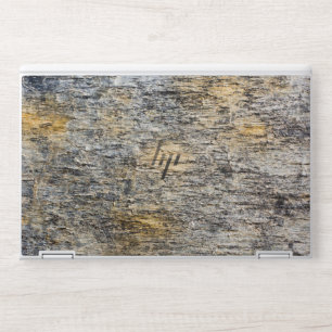 Elegant wood Ombre Marble HP Laptop Skin