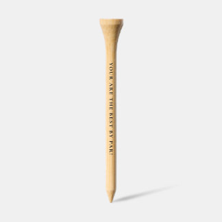 Elegant Wood Personalized Design Golf Tees