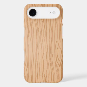 Elegant Wood Texture Design Protective iPhone 17 Air Case