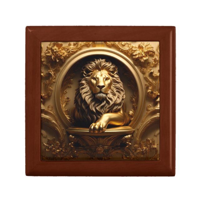 Elegant Wooden Jewelry Keepsake Box (Front)