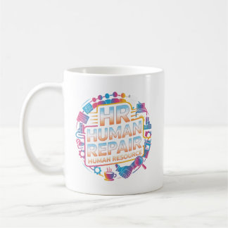 Elegant Workplace Peacekeeper HR Mug Design