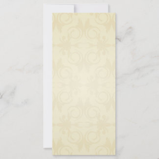Elegant yellow damask wedding gift