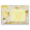 Elegant Yellow Floral Table Number Card