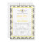 Elegant Yellow & Gray Garden Wedding Invitations