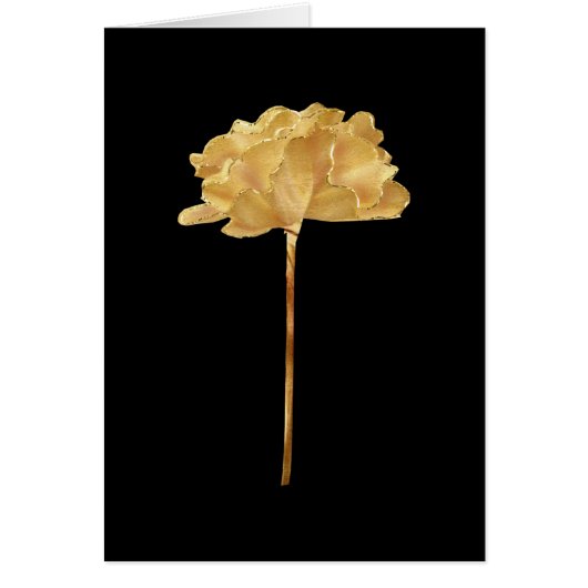 Elegant Yellow Rose All Occasion Card (Front)