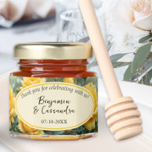 Elegant Yellow Roses Floral Wedding