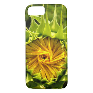 Elegant yellow sunflower photo iPhone 8/7 case