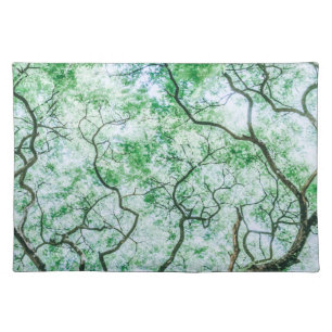 Elegant yet Spooky Leaves and Branches   Place Mat