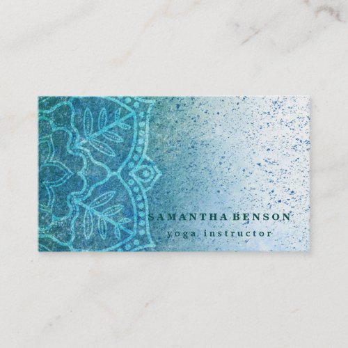 Elegant Yoga Business Card