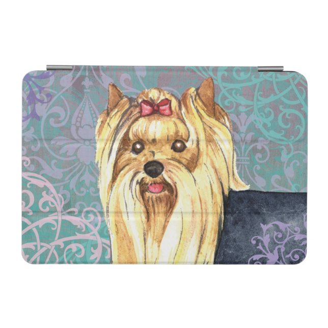 Elegant Yorkie iPad Mini Cover (Horizontal)