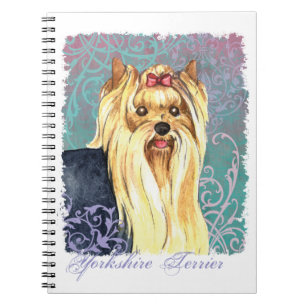 Elegant Yorkie Notebook