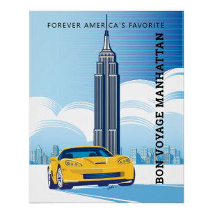 ELEGANT Z06 AUTO ART POSTER