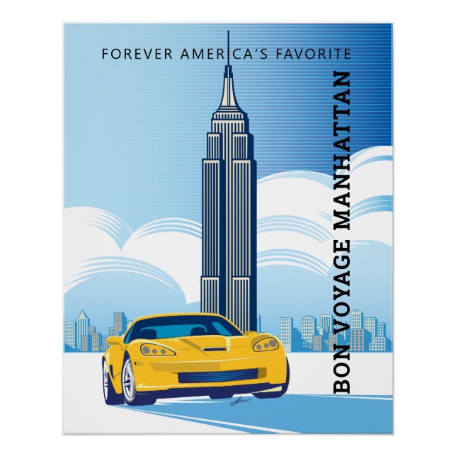 ELEGANT Z06 AUTO ART POSTER (Front)