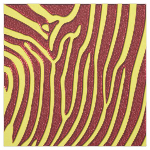 Elegant Zebra Print Fabric