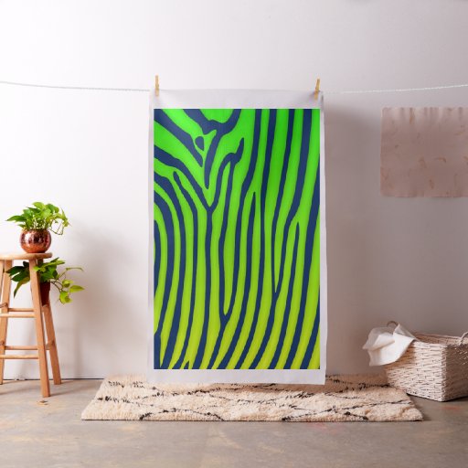 Elegant Zebra Print Fabric