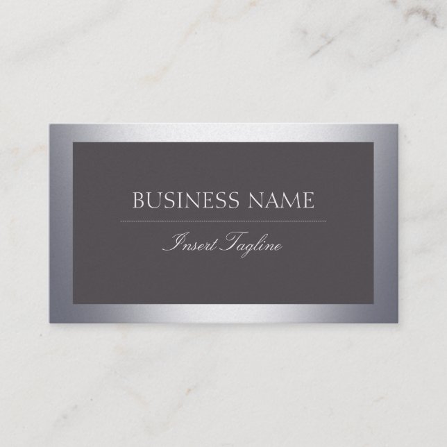 Elegante Business Card (Front)