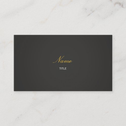 Elegante - EN Business Card