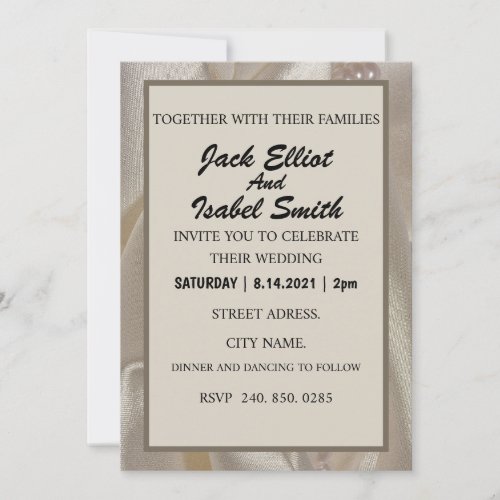 LGANTE INVITATION DE MARIAGE