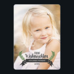 Elegante Weihnachtsfotokarten Holiday Card<br><div class="desc">A simple,  elegant design - replace the image with one of your favorites for beautiful holiday greetings!</div>