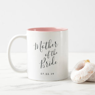Mother of the Bride Cream Fine China Mug in Box Wedding Thank You Gift 