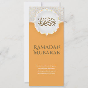 Elegent Eid Mubarak Card