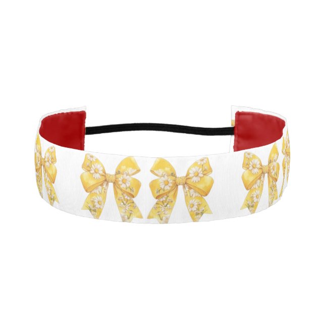 Elegent modren dazie flower athletic headband (Front)