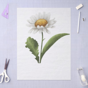 Elegent modren dazie flower tissue paper