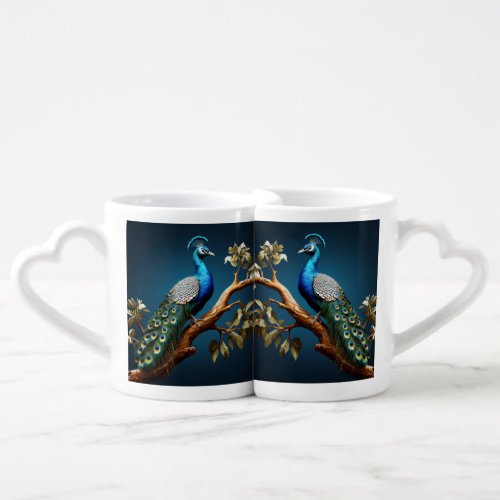 Elegent peacook Lovers Mug